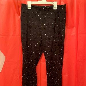 Polka dot trousers